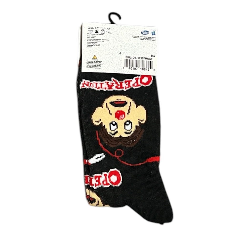 Hasbro Gaming Operation Socks Sizes 6-12 - Picture 2 of 2